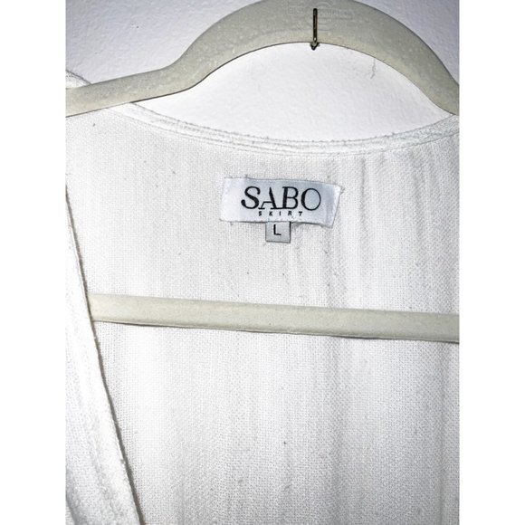 Sabo Skirt Cream Wrap Jumpsuit - Picture 3 of 9